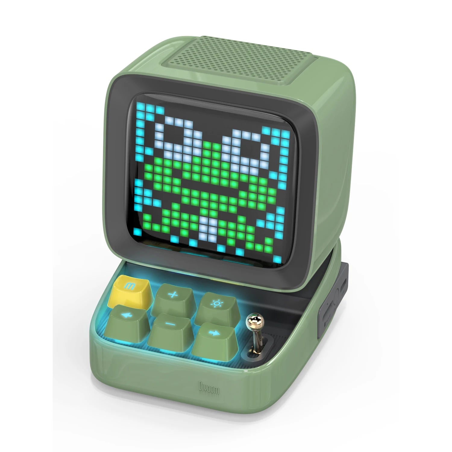 Ditoo Retro Pixel Art Bluetooth Portable Speaker & Alarm Clock with DIY LED Display - Perfect Birthday Gift and Home Decor
