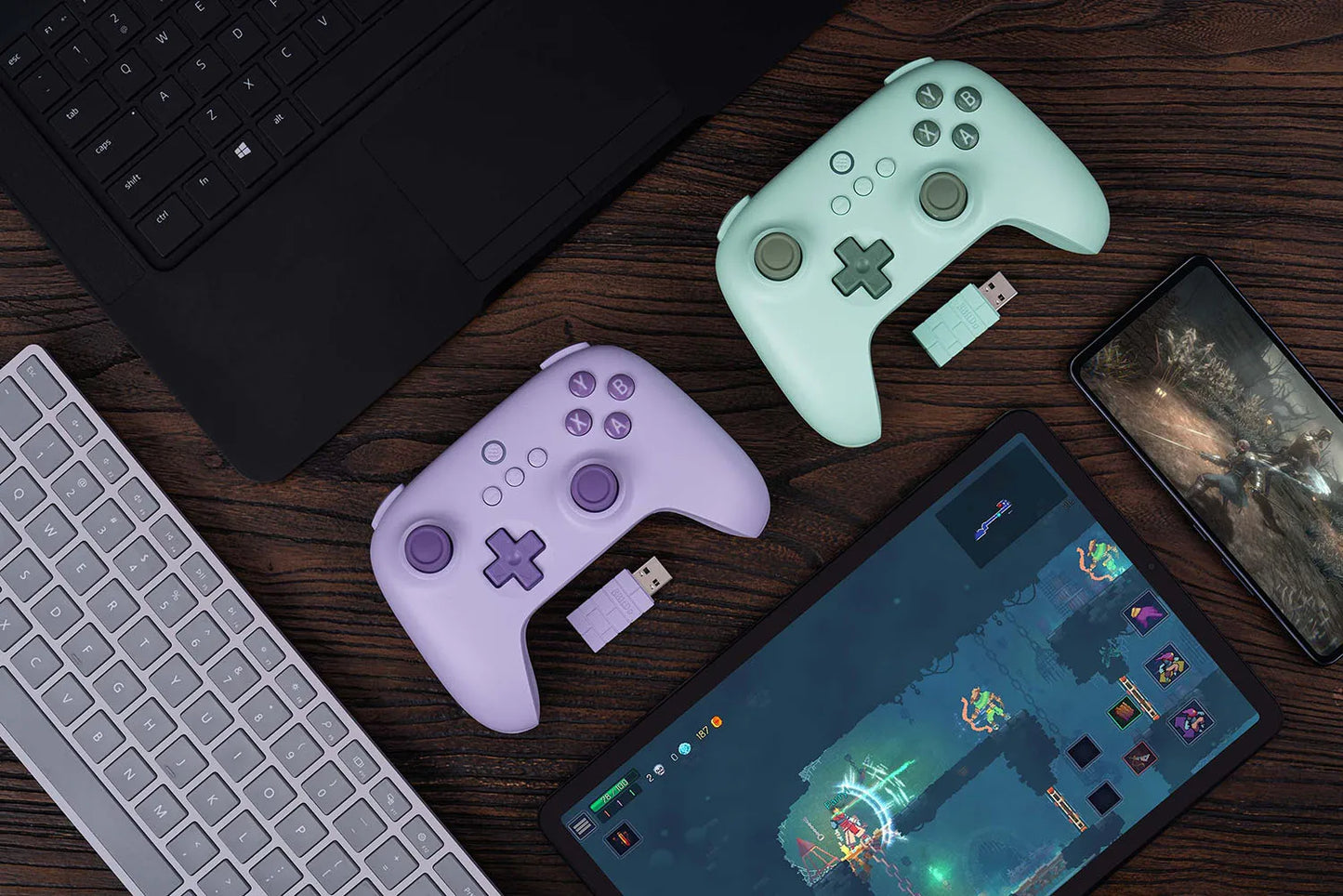 Ultimate C/2C Wireless & Wired Gamepad for Windows and Android - Hall Effect Technology for Enhanced Gaming Experience