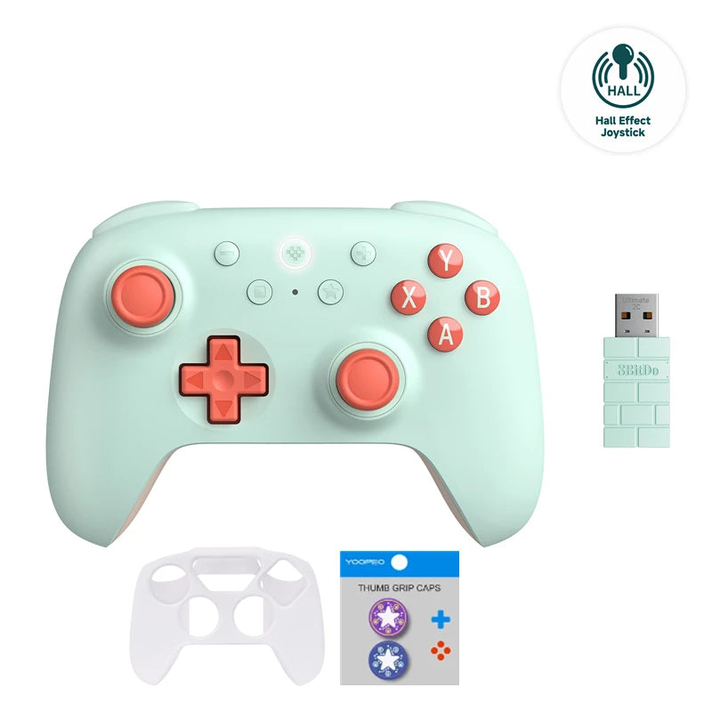 Ultimate C/2C Wireless & Wired Gamepad for Windows and Android - Hall Effect Technology for Enhanced Gaming Experience