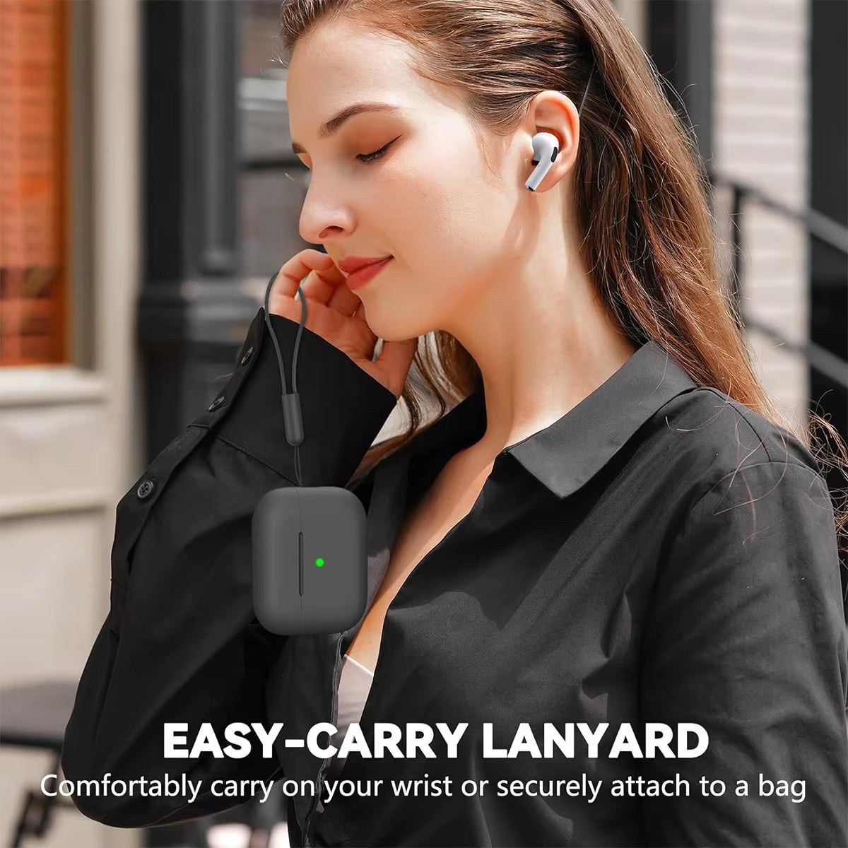 Airpods Pro Case Cover with Cleaner Kit,Soft Silicone Protective Case for Apple Airpod Pro 2Nd/1St Generation Case for Women Men