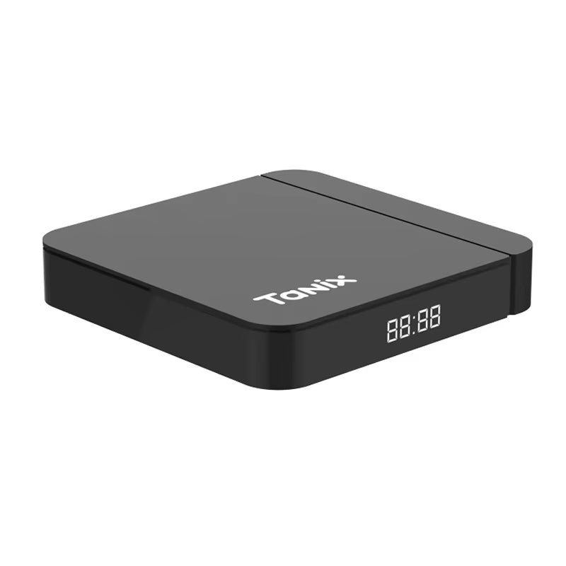 Tanix W2 Android 11 Smart TV Box - Amlogic S905W2 Quad-Core, 2GB RAM & 16GB Storage, 4K HD Media Player with Dual WiFi and Bluetooth