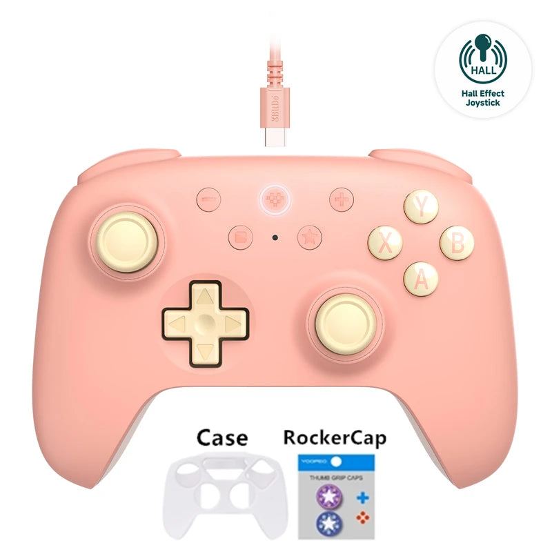 Ultimate C/2C Wireless & Wired Gamepad for Windows and Android - Hall Effect Technology for Enhanced Gaming Experience