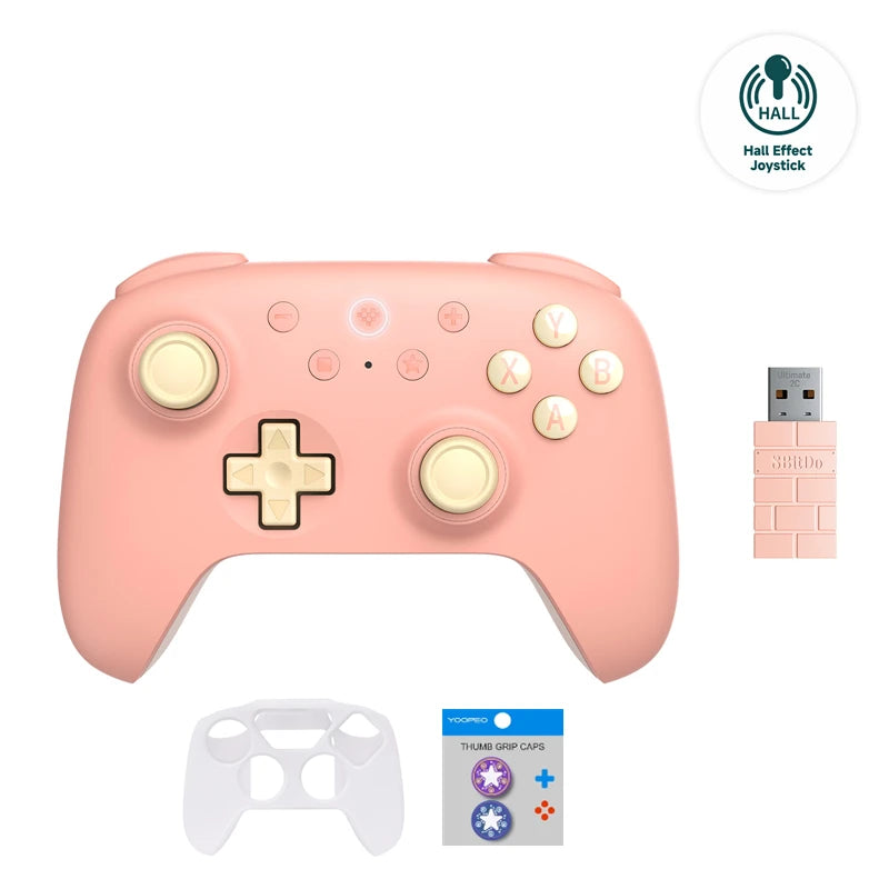 Ultimate C/2C Wireless & Wired Gamepad for Windows and Android - Hall Effect Technology for Enhanced Gaming Experience