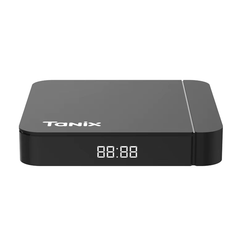 Tanix W2 Android 11 Smart TV Box - Amlogic S905W2 Quad-Core, 2GB RAM & 16GB Storage, 4K HD Media Player with Dual WiFi and Bluetooth