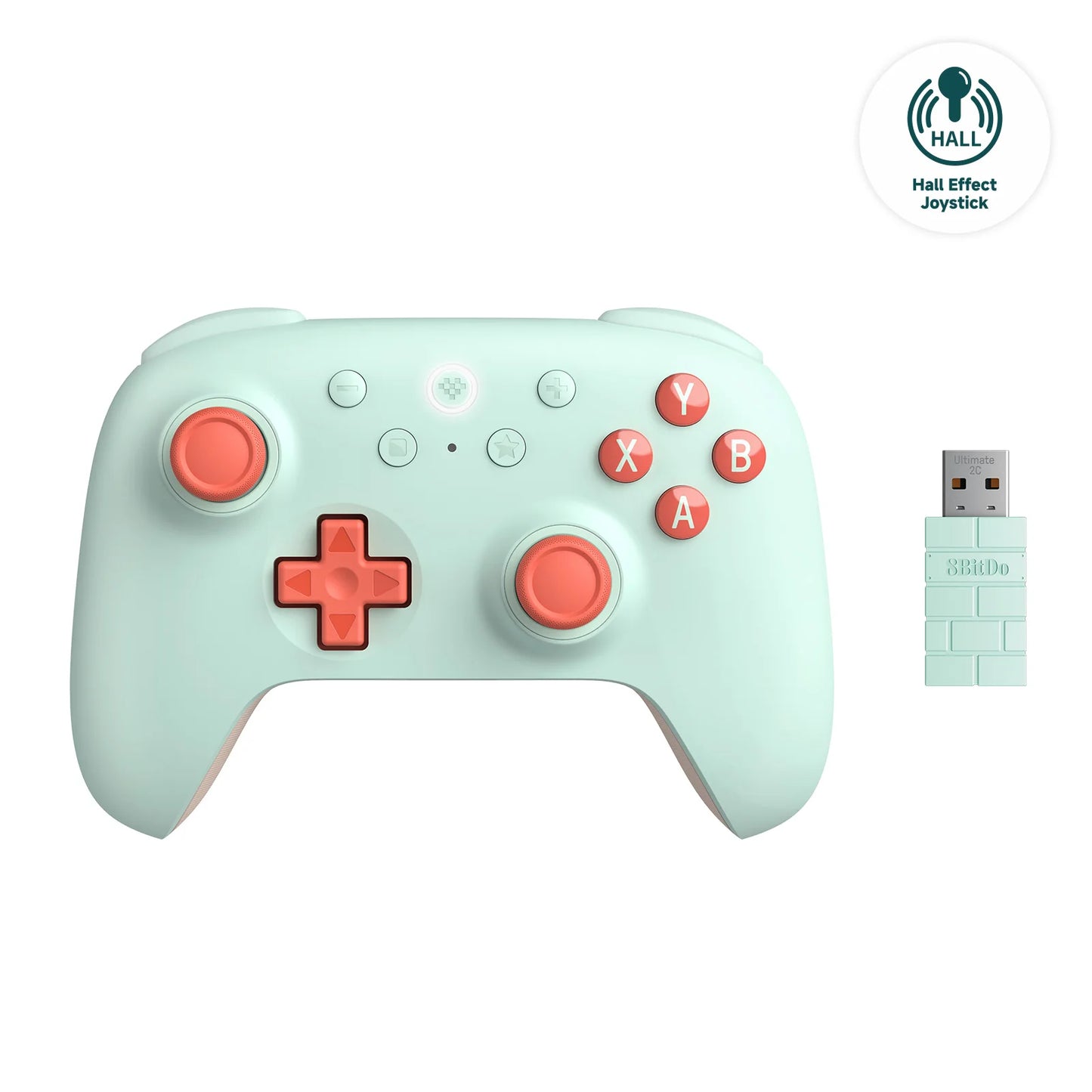 Ultimate C/2C Wireless & Wired Gamepad for Windows and Android - Hall Effect Technology for Enhanced Gaming Experience