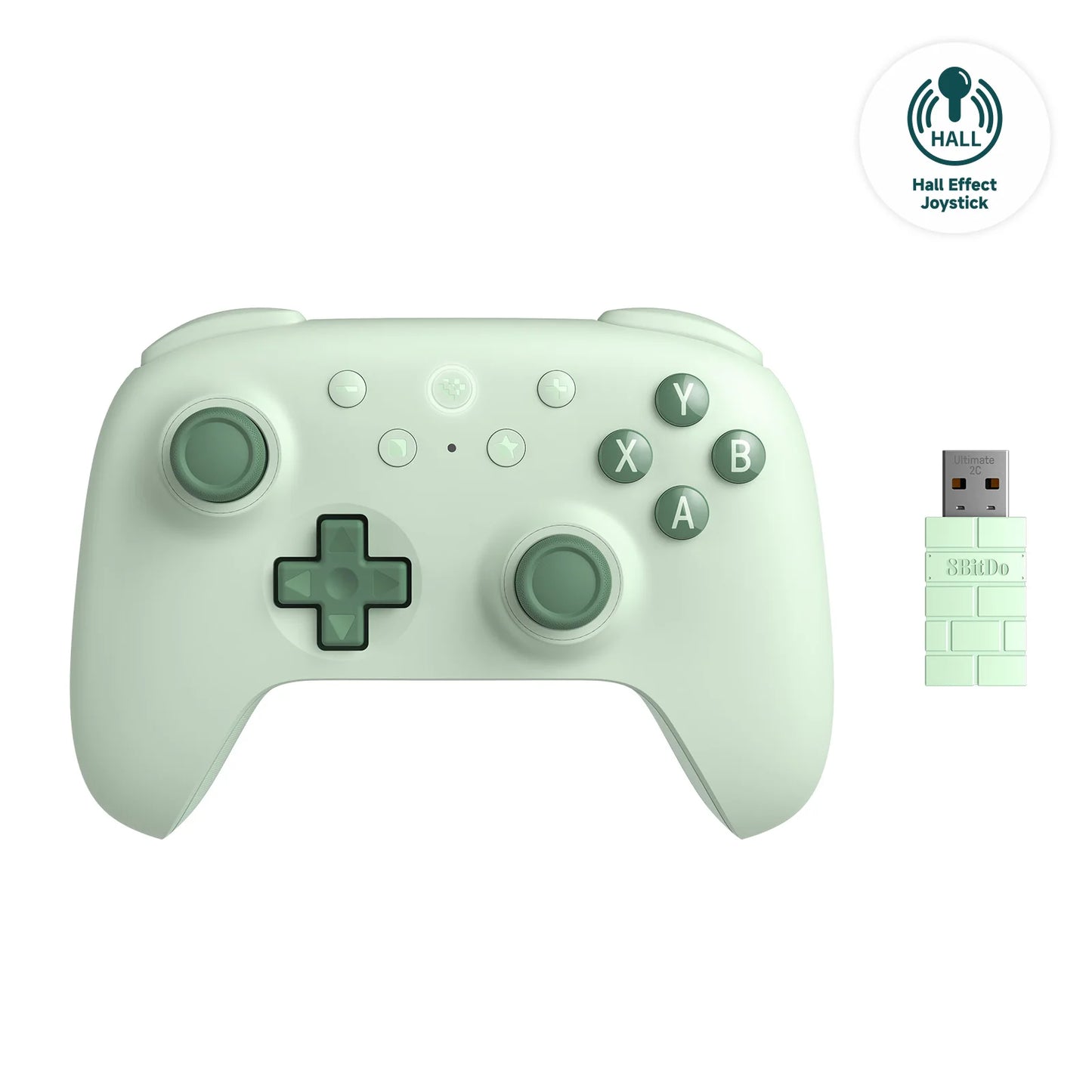 Ultimate C/2C Wireless & Wired Gamepad for Windows and Android - Hall Effect Technology for Enhanced Gaming Experience