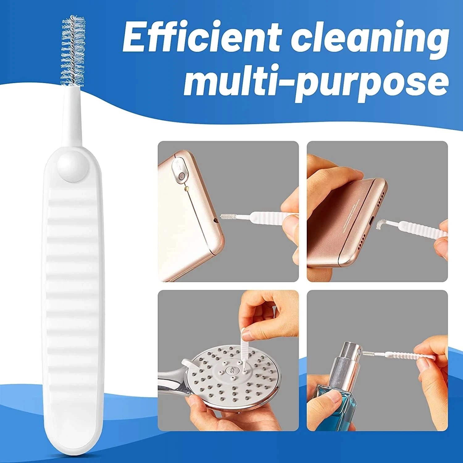 Mobile Phone Charging Port Dust Plug Removal Cleaner Kit for Iphone Samsung Xiaomi Universal Phones Dustproof Cleaning Brush