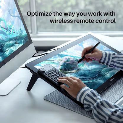 23.8 Inch  Kamvas Pro 24 4K Graphics Tablet Screen 140% Srgb Full-Laminated Professional Drawing Monitor Built-In Stand