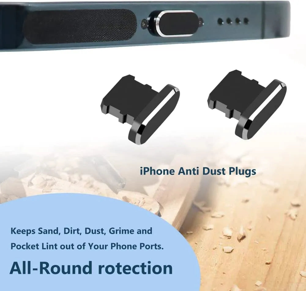 Mobile Phone Charging Port Dust Plug Removal Cleaner Kit for Iphone Samsung Xiaomi Universal Phones Dustproof Cleaning Brush