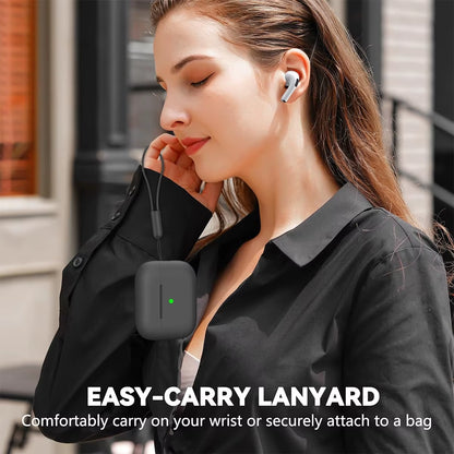 Airpods Pro Case Cover with Cleaner Kit,Soft Silicone Protective Case for Apple Airpod Pro 2Nd/1St Generation Case for Women Men