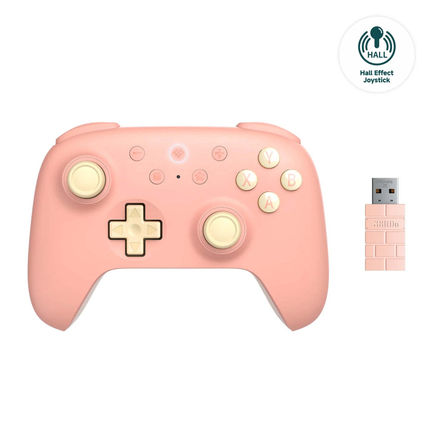 Ultimate C/2C Wireless & Wired Gamepad for Windows and Android - Hall Effect Technology for Enhanced Gaming Experience